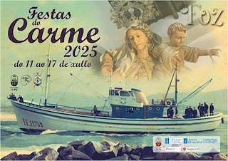 Fechas, información, programa, cartel, imágenes, mapa y ubicación de Virxe do Carme  en  Foz