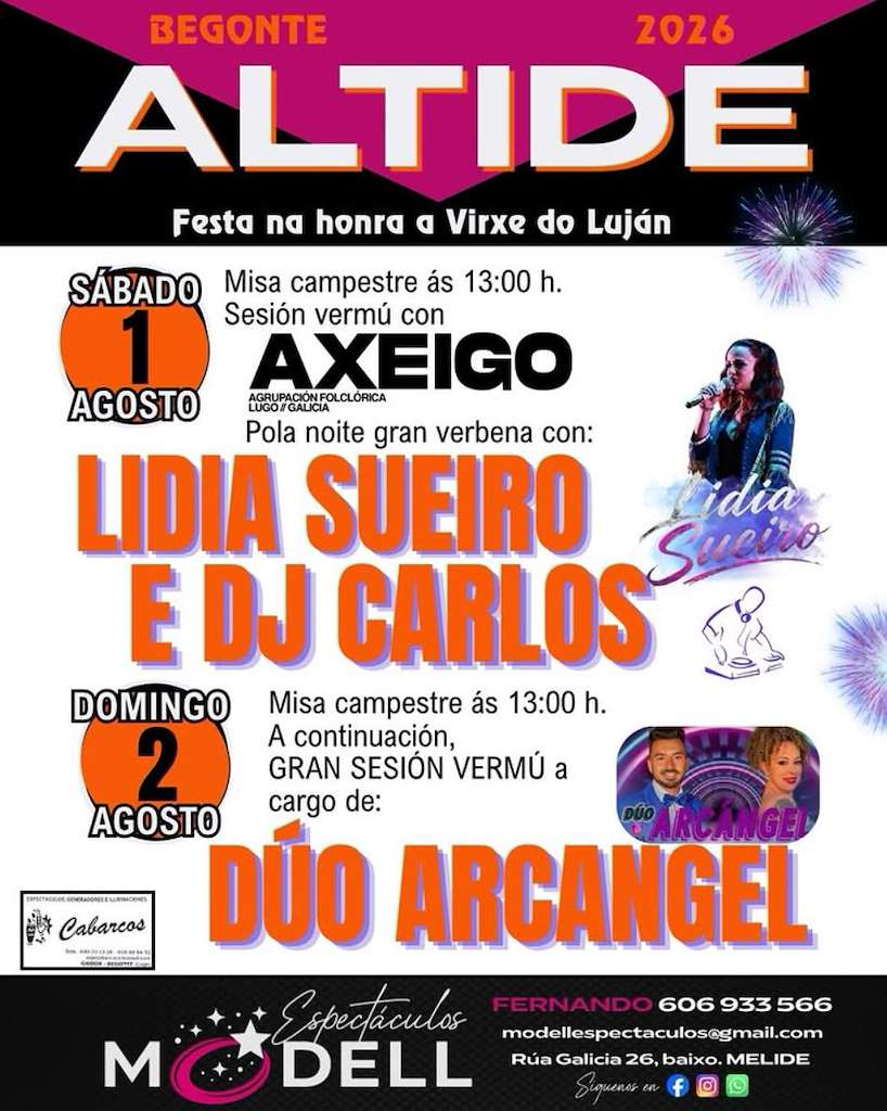 Virxe do Luján de Altide (2026) en Begonte