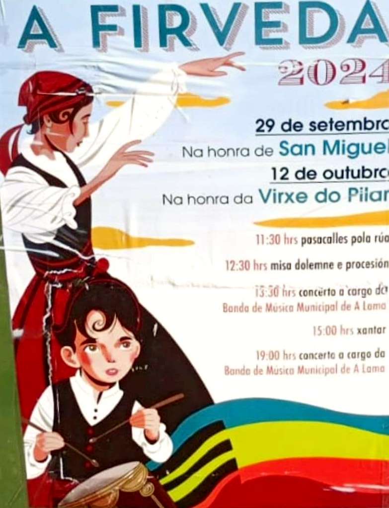 Virxe do Pilar de Firveda en A Lama