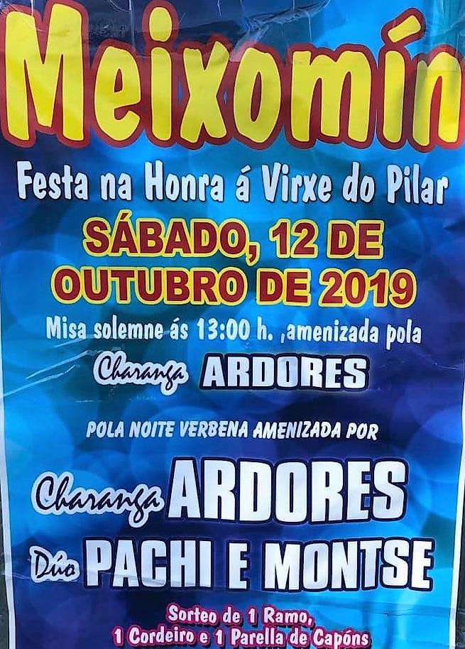 Virxe do Pilar de Meixomín en Lalín