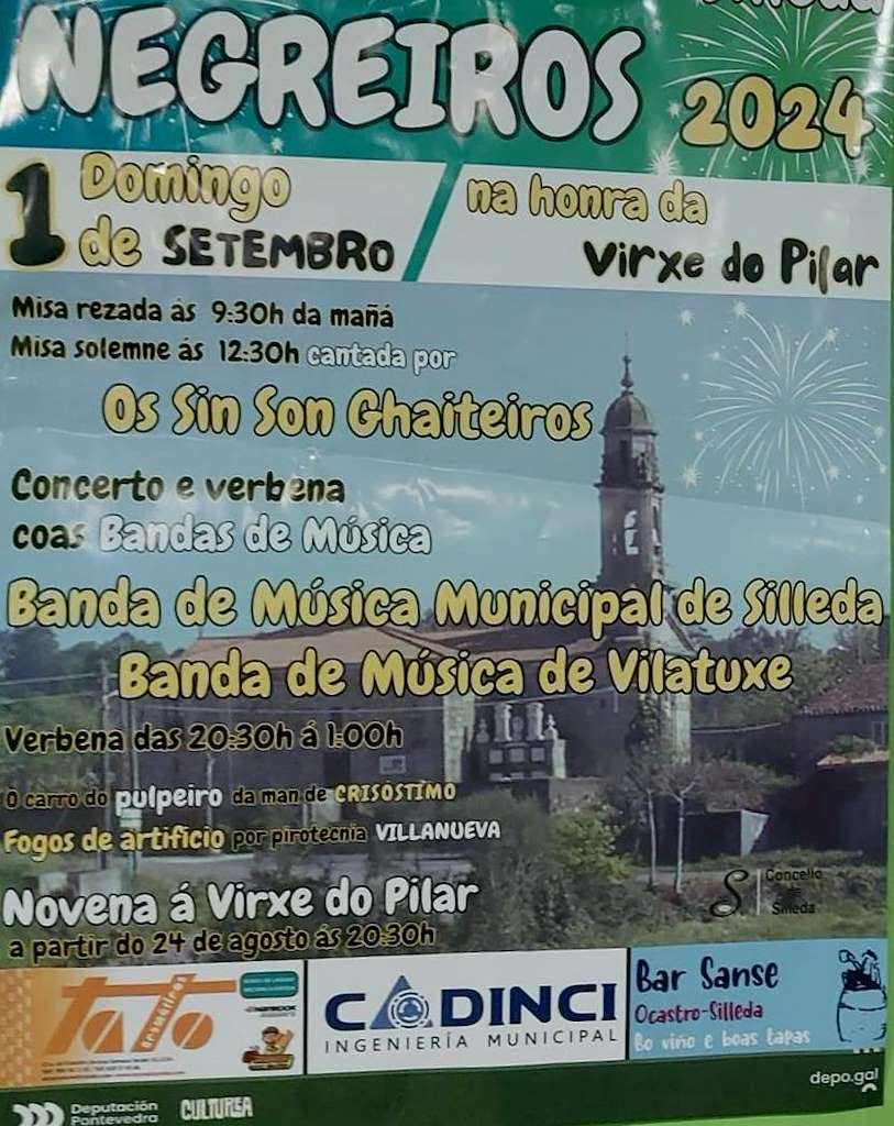 Virxe do Pilar de Negreiros en Silleda