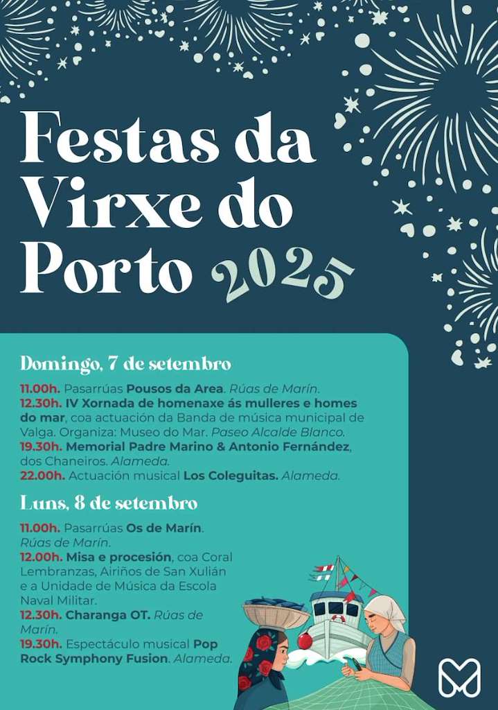 Virxe do Porto en Marín