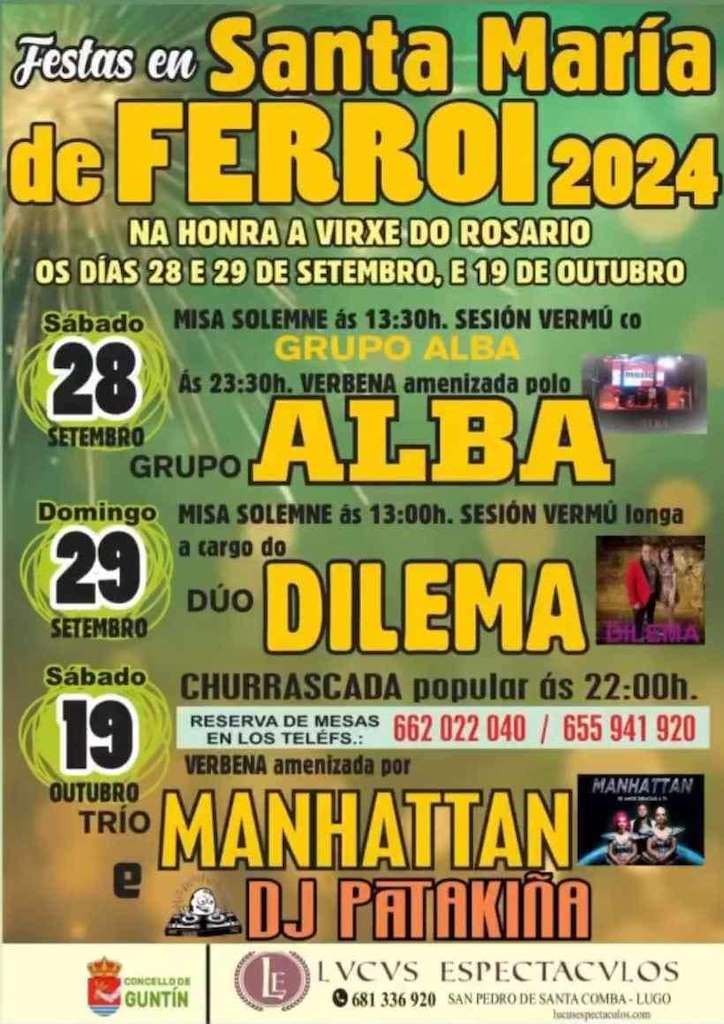 Virxe do Rosario de Ferroi en Guntín