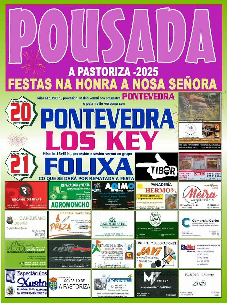 Virxe do Rosario de Pousada  en Pastoriza