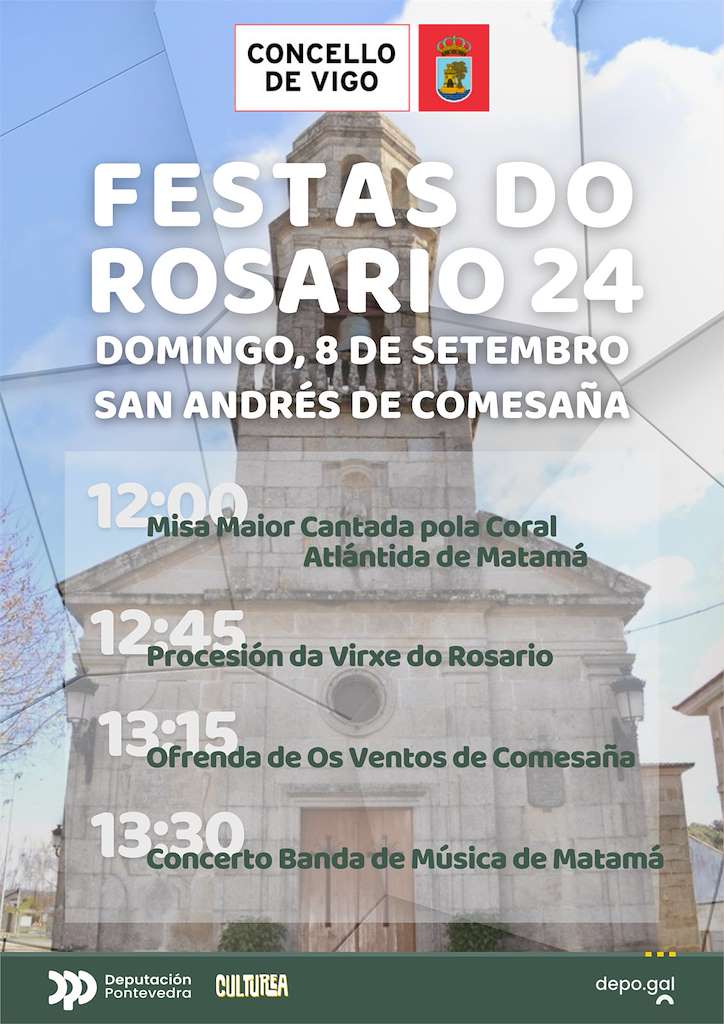 Virxe do Rosario de San Andrés de Comesaña en Vigo