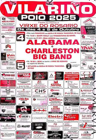 Fechas, información, programa, cartel, imágenes, mapa y ubicación de Virxe do Rosario de Vilariño  en  Poio