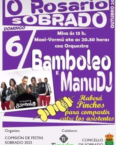 Virxe do Rosario en Sobrado