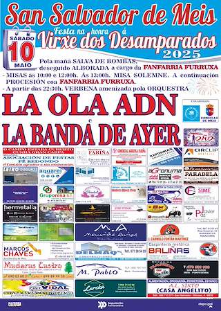 Fechas, información, programa, cartel, imágenes, mapa y ubicación de Virxe dos Desamparados  en  Meis