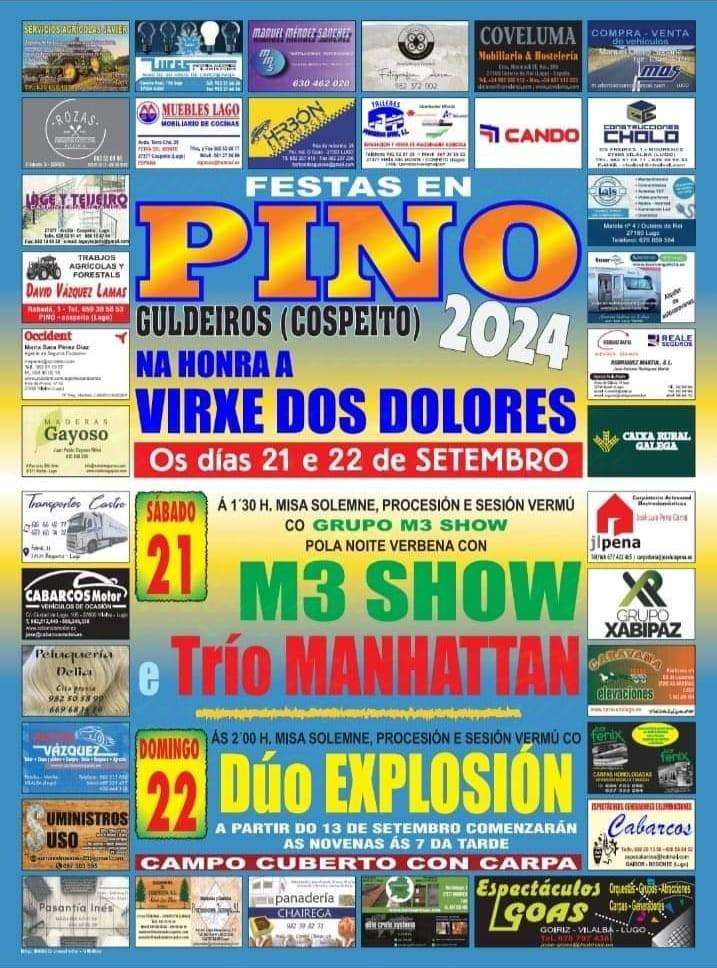 Virxe dos Dolores de Pino en Cospeito