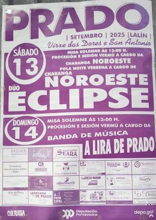 Fechas, información, programa, cartel, imágenes, mapa y ubicación de Virxe dos Dolores de Prado  en  Lalín