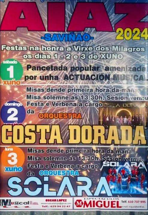 Virxe dos Miragros de Aiaz en O Saviñao