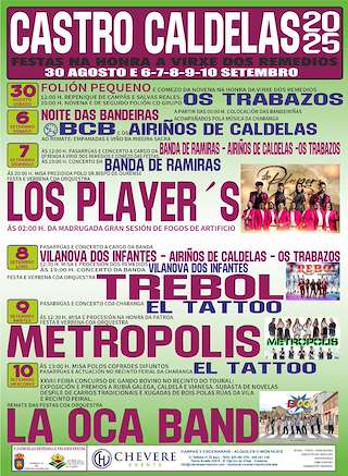 Fechas, información, programa, cartel, imágenes, mapa y ubicación de Virxe dos Remedios  en  Castro Caldelas