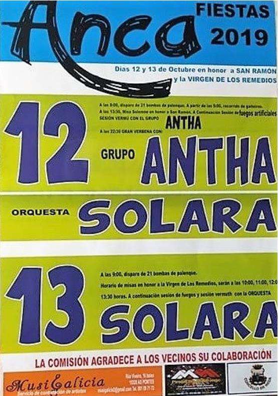 Virxe dos Remedios de Anca en Neda