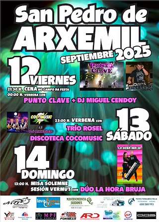 Fechas, información, programa, cartel, imágenes, mapa y ubicación de Virxe dos Remedios de Arxemil  en  O Corgo