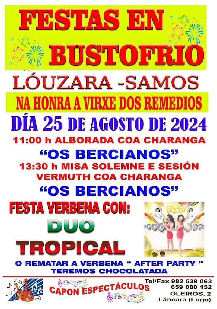 Virxe dos Remedios de Bustofrío en Samos