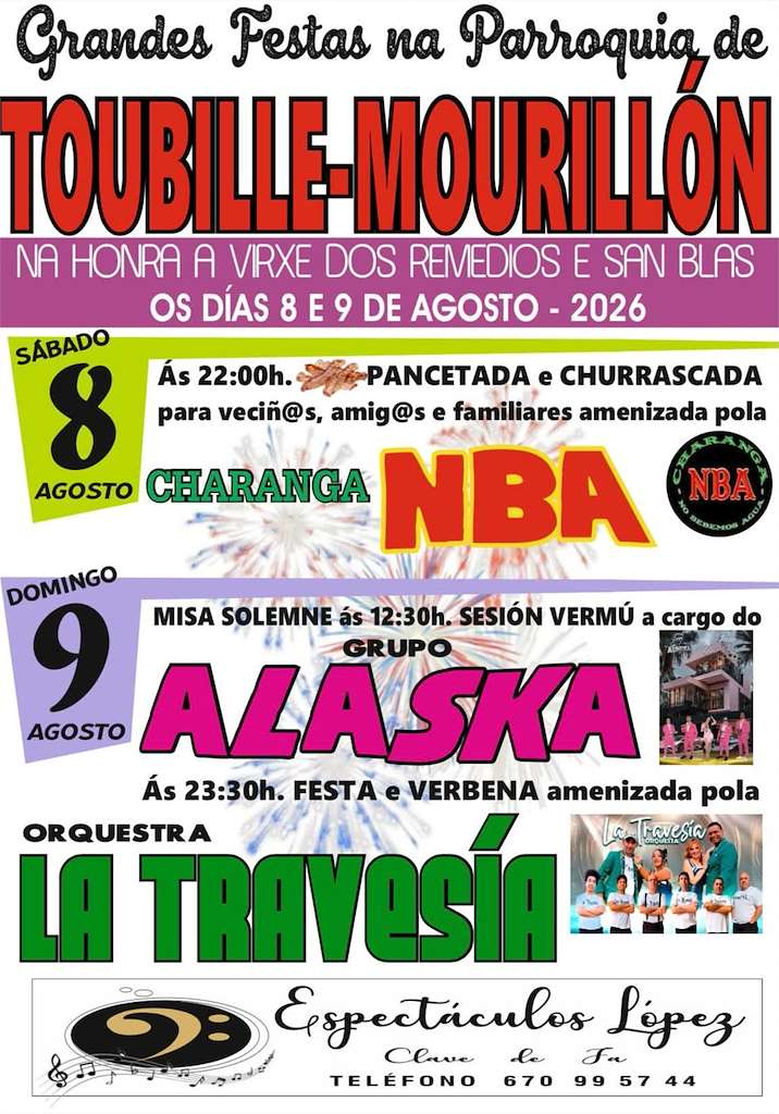 Virxe dos Remedios e San Blas de Toubille - Mourillón en Láncara