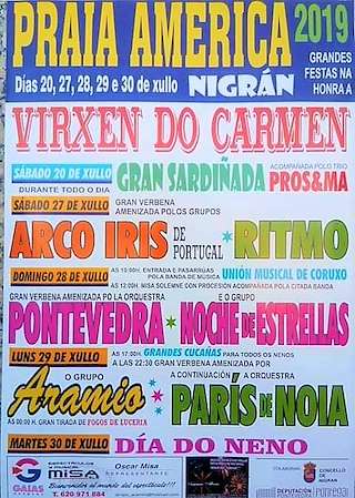 Virxen do Carmen de Playa América en Nigrán