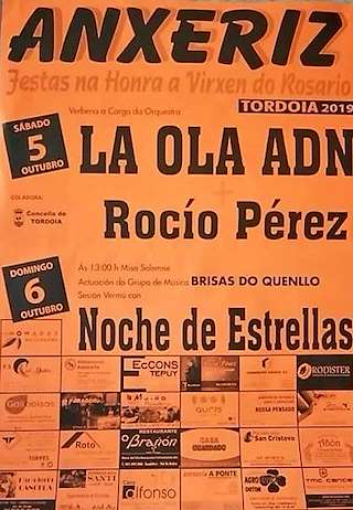 Virxen do Rosario de Anxeriz en Tordoia