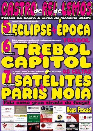 Virxen do Rosario de Castro de Rei de Lemos (2025) en Paradela