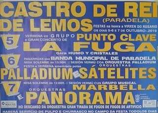 Virxen do Rosario de Castro de Rei de Lemos (2025) en Paradela