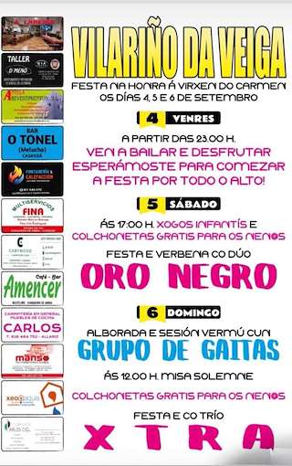 Virxen do Carmen de Vilariño da Veiga 