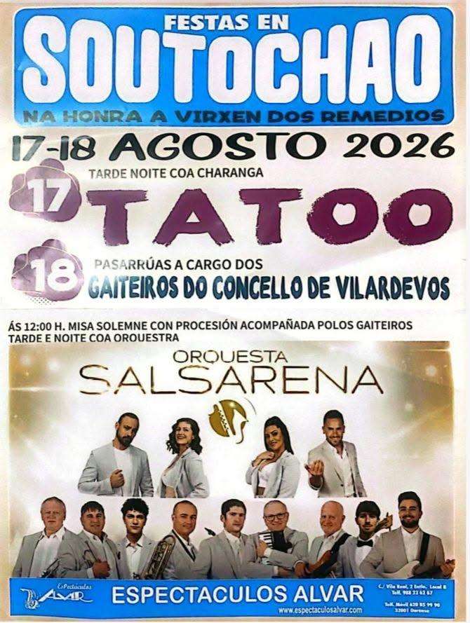 Virxen dos Remedios de Soutochao (2026) en Vilardevós