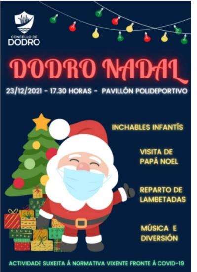 Visita de Papá Noel (2022) en Dodro