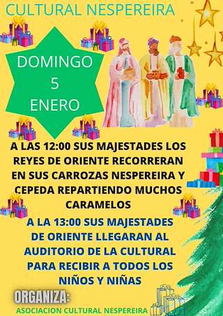 Fechas, información, programa, cartel, imágenes, mapa y ubicación de Visita dos Reis a Nespereira  en  Pazos de Borbén