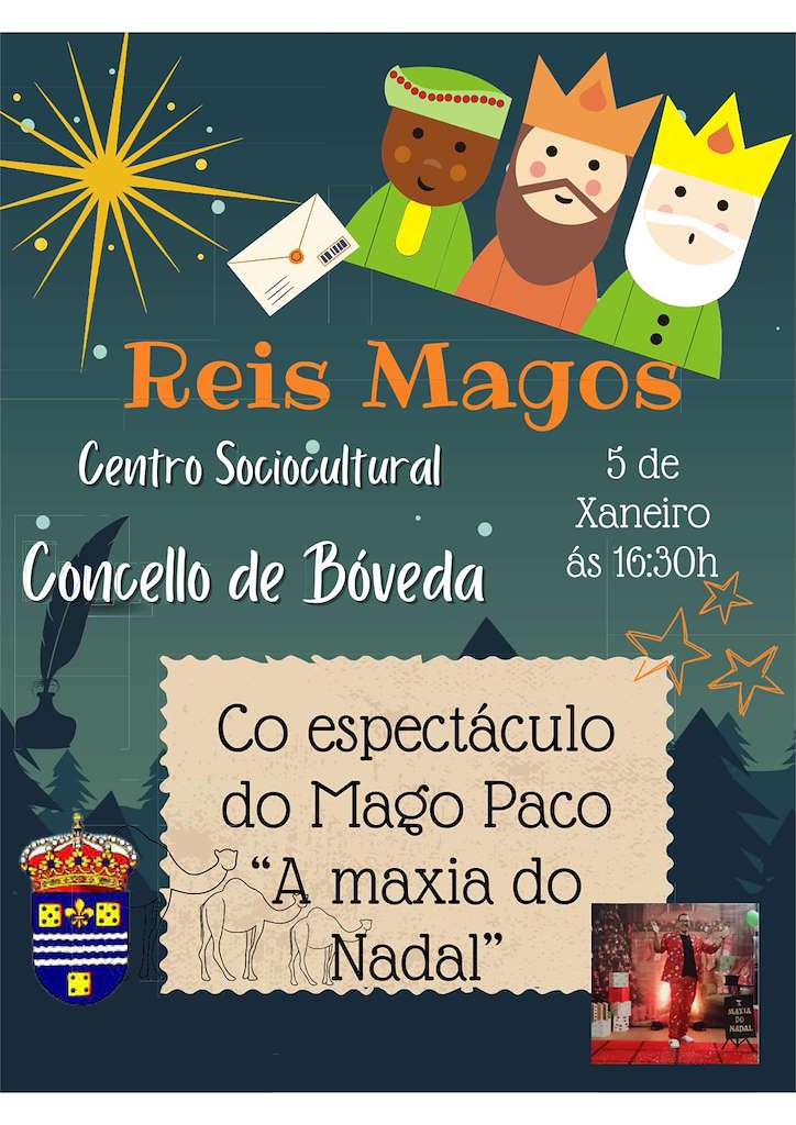 Visita dos Reis en Bóveda