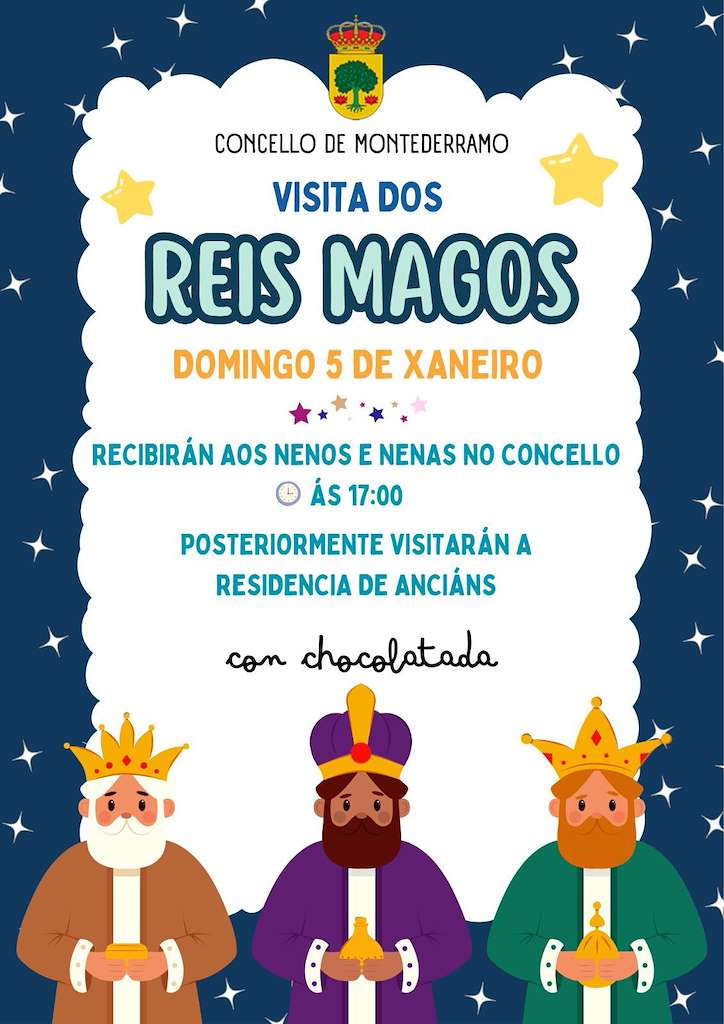 Visita dos Reis en Montederramo