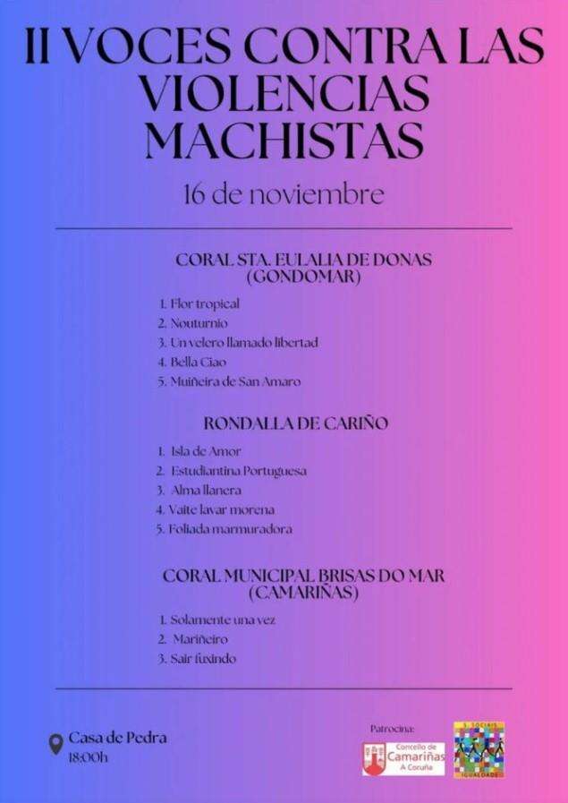 II Voces Contra las Violencias Machistas en Camariñas