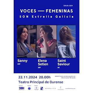Fechas, información, programa, cartel, imágenes, mapa y ubicación de Voces Femeninas 2024  en  Ourense