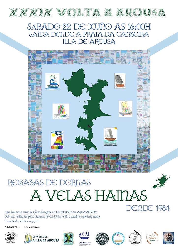 XXXIX Volta á Arousa de Dornas a Vela en Illa de Arousa