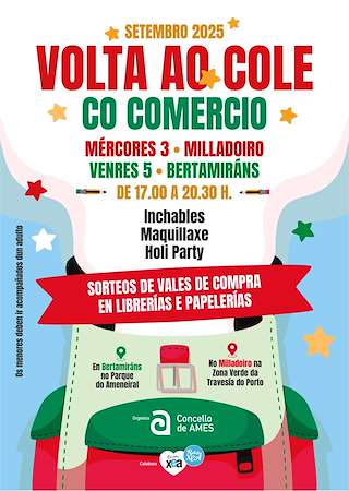 Fechas, información, programa, cartel, imágenes, mapa y ubicación de Volta ao Cole co Comercio  en  Ames