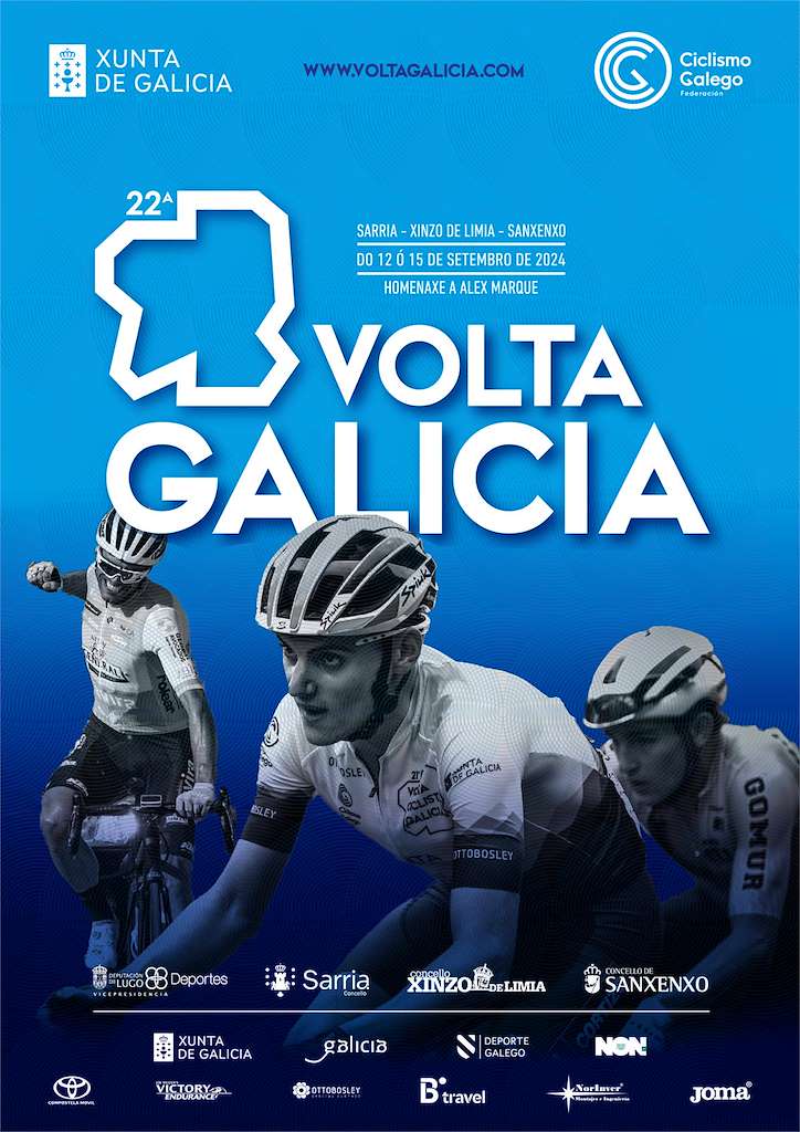 XXII Volta Ciclista a Galicia en Sarria