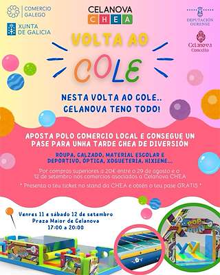 Fechas, información, programa, cartel, imágenes, mapa y ubicación de Volta o Cole (2026)  en  Celanova