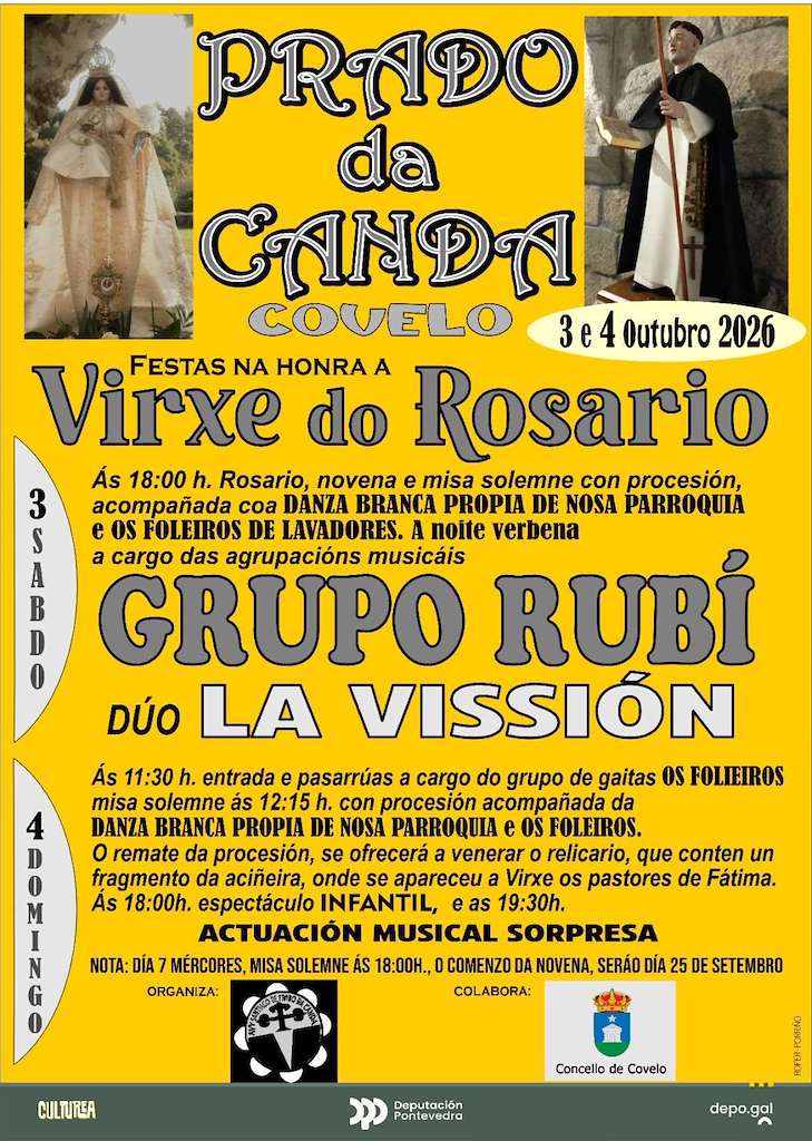 Vrixe do Rosario de Prado de Canda  (2026) en Covelo