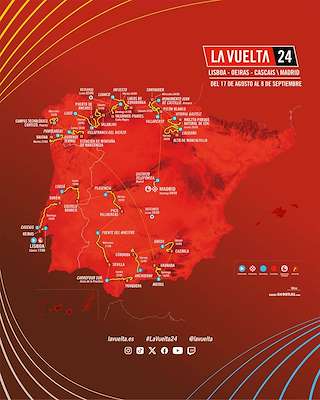 Vuelta Ciclista a España en Poio