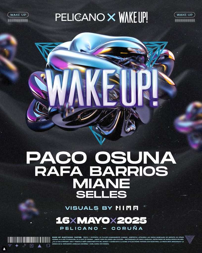 Wake Up de Pelícano (2025) en A Coruña