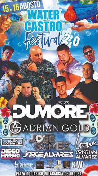 Water Castro Festival (2026) en Vilagarcía de Arousa