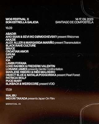 WOS Festival en Santiago de Compostela