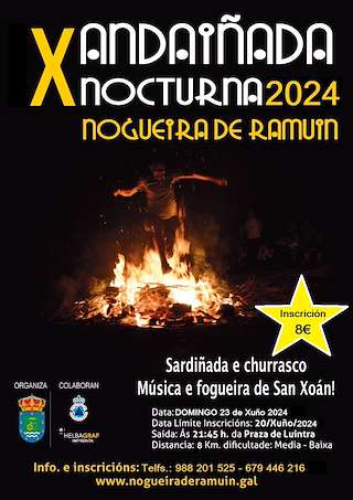 XII Andaiñada Nocturna  (2026) en Nogueira de Ramuín
