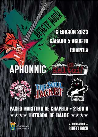 XII Berete Rock en Redondela