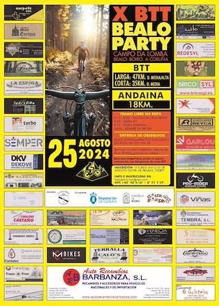 XI BTT Bealo Party en Boiro