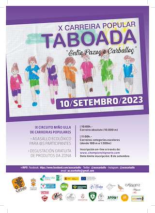 XII Carreira Popular "Entre Pazos e Carballos" (2025) en Taboada