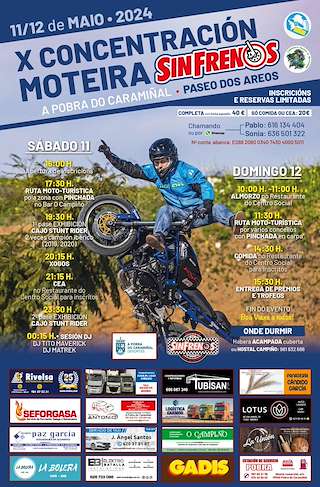 XI Concentración Motoclub SinFrenos en A Pobra do Caramiñal