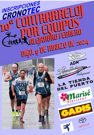 XII Contrarreloj por Equipos - Alejandro Febrero (2026) en Vigo