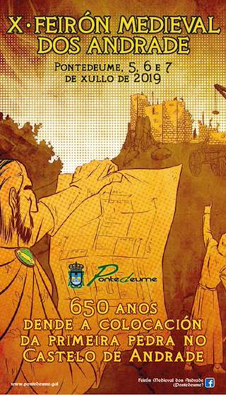 XV Feirón Medieval dos Andrade en Pontedeume