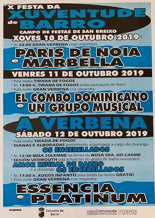 XIV Festa da Xuventude en Barro