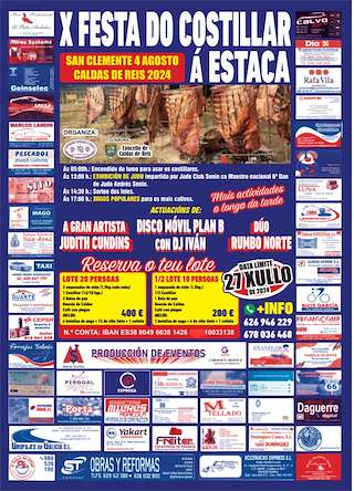 XI Festa do Costillar a Estaca de San Clemente en Caldas de Reis